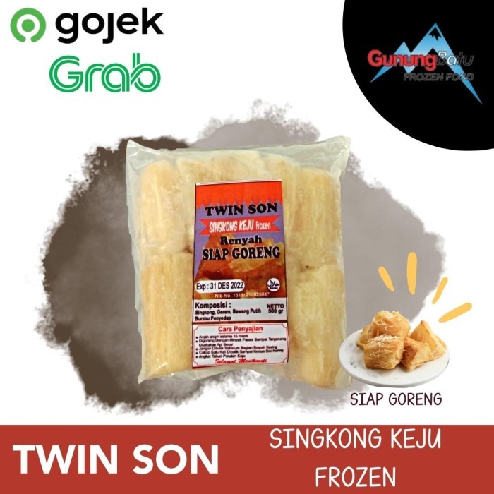 

HOT SALE! TWIN SON SINGKONG KEJU FROZEN 500 GRAM