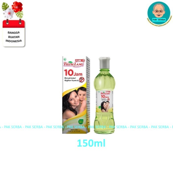 Cap Lang Minyak Telon Lang Plus + 150 Ml