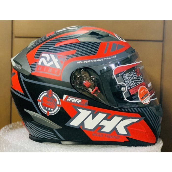 NHK RX9 RACER X BLACK RED DOFF