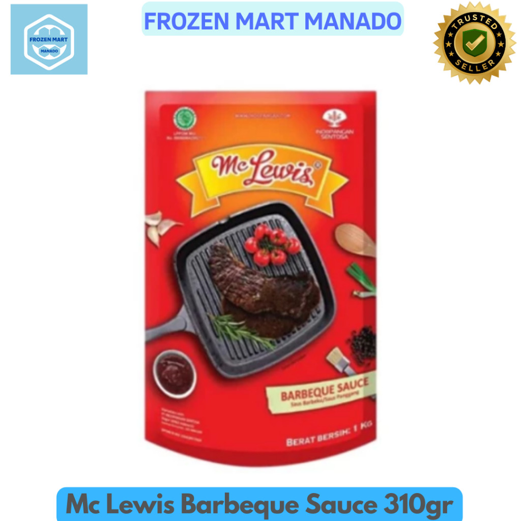 

Mc Lewis Barbeque Sauce 310gr - Frozen Mart Manado (Frozen Food Manado)