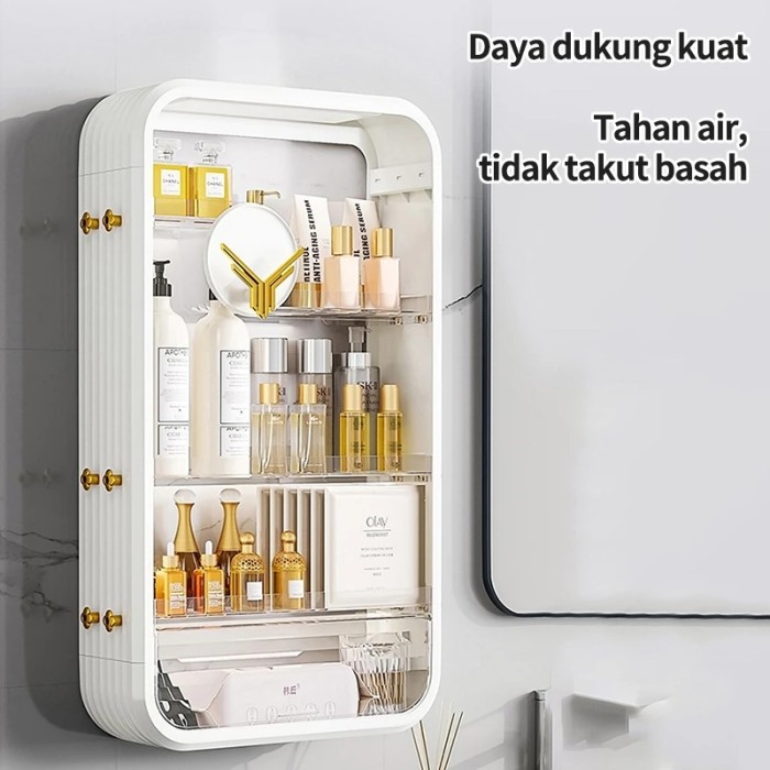 Rak kamar mandi aesthetic Rak dinding kamar mandi rak kamarMandiCermin