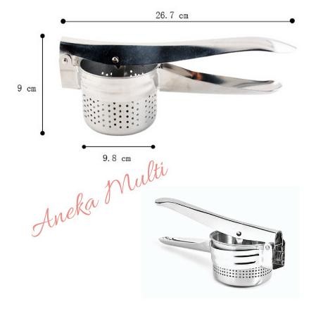 

Press Kentang Stainless Steel Fruit Juicer Potato Squeezer Vegetable Original