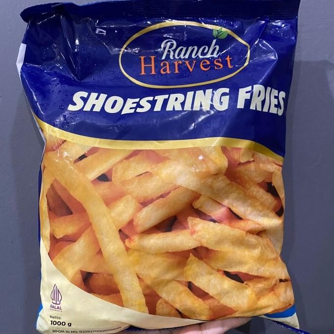 

Ranch Harvest Kentang Shoestring Fries 1 Kg Original