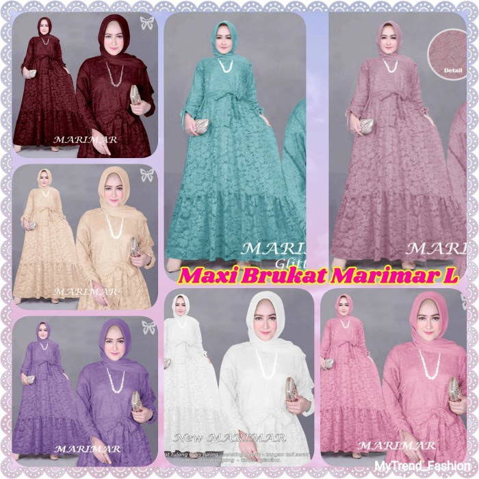 Maxi Brukat Marimar B Size L