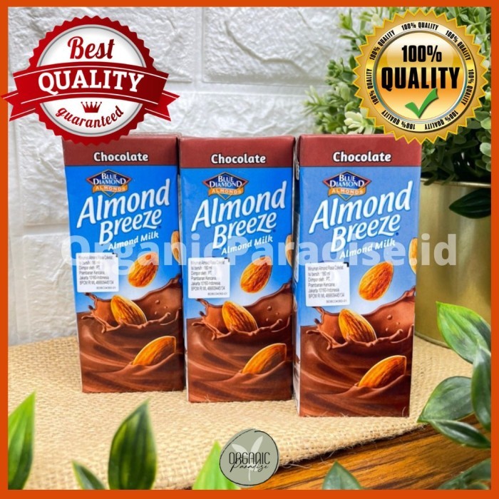 

TERLARIS BLUE DIAMOND ALMOND BREEZE CHOCOLATE 946 ML / SUSU ALMOND BLUE DIAMOND CHOCOLATE 946 ML