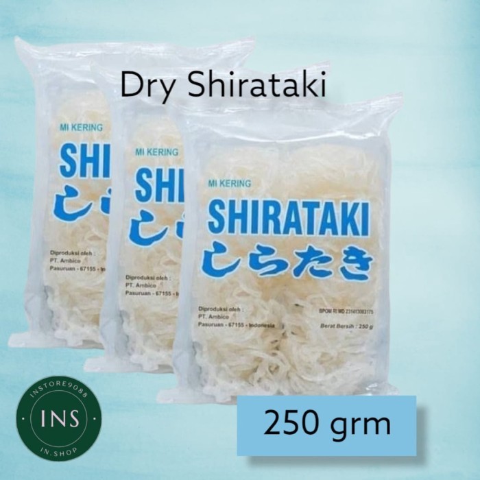 

TERLARIS MIE KERING SHIRATAKI - DRY SHIRATAKI KERING MURAH!!! MURAH