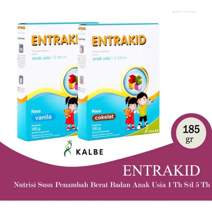 

TERLARIS ENTRAKID 185 GRAM - NUTRISI KHUSUS UNTUK ANAK MURAH!!! MURAH