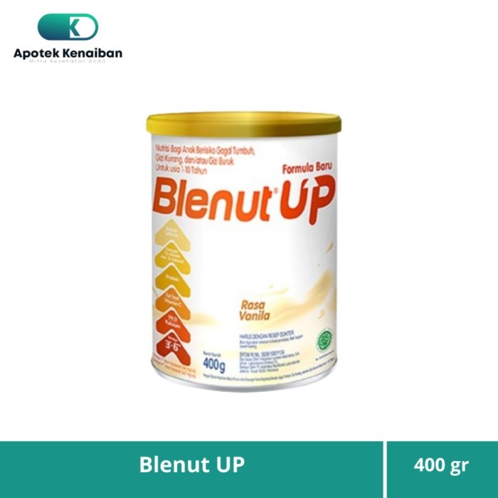 

TERLARIS BLENUT UP RASA VANILLA 400 GR MURAH!!! MURAH