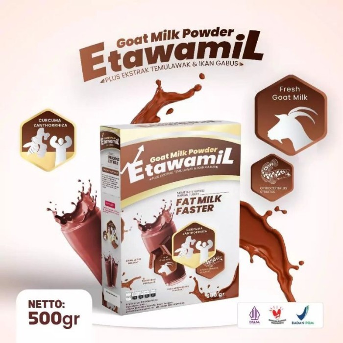 

TERLARIS SUSU ETAWAMIL WEIGHT GAIN RASA COKLAT SUSU PENAMBAH NAFSU MAKAN/PENGGEMUK DAN BERAT BADAN