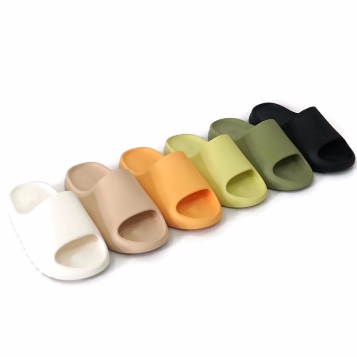 Monstera Yeezy Slide Sandal Yeezy Slides Karet Slipper Kanye West Teba