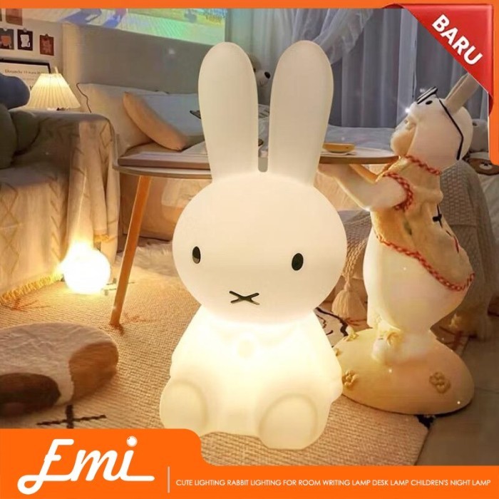 Miffy Rabbit Light 20" Tall 80cm LED Lamp Bunny Color Change Dimmable Mood Light Lampu Kelinci
