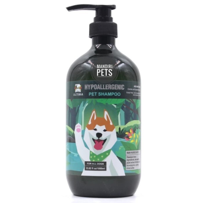 Ultima Hypoallergenic Dog Shampoo - Shampoo Anjing Alergi Sensitive
