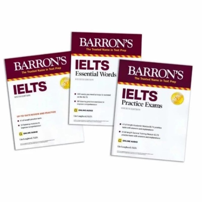 BARRONS IELTS SUPERPACK 5TH EDITION
