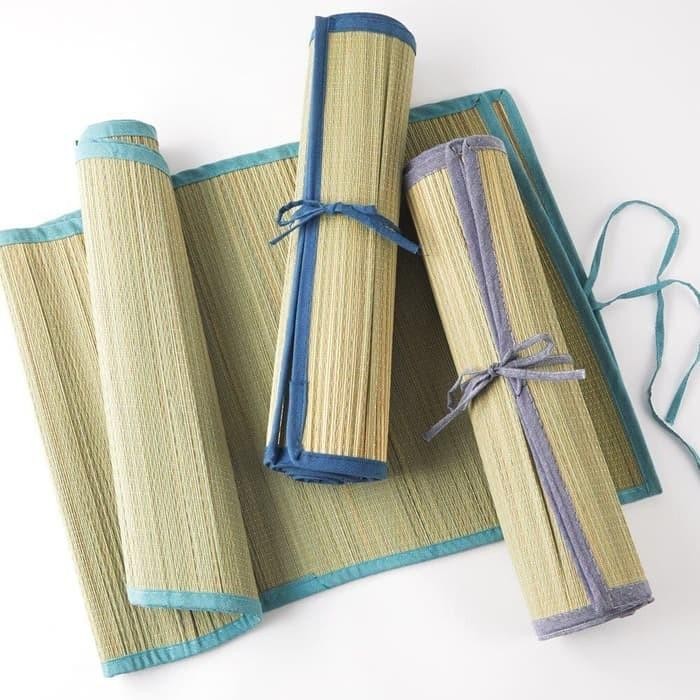 TATAMI PICNIC MAT TIKAR TATAMI TIKAR JERAMI PIKNIK JEPANG