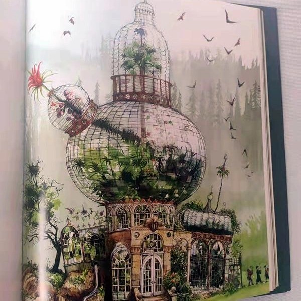 HARRY POTTER ILLUSTRATED VERSION HARD COVER