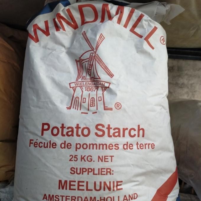

Repack Windmill Potato Starch/ Tepung Kentang/ Sang Fen/ Sheng Fen 1Kg Original