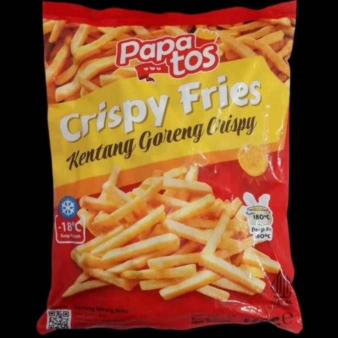 

Premium Papa Tos Kentang Goreng Crispy 1Kg Original
