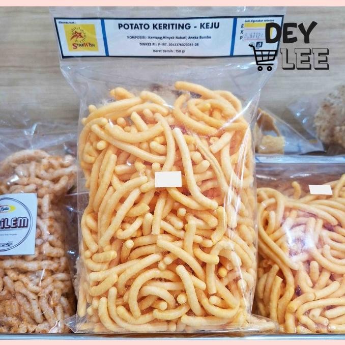 

Potato Cheese Stick Stik Kentang Keju 150G Cemilan Snack Bandung Original