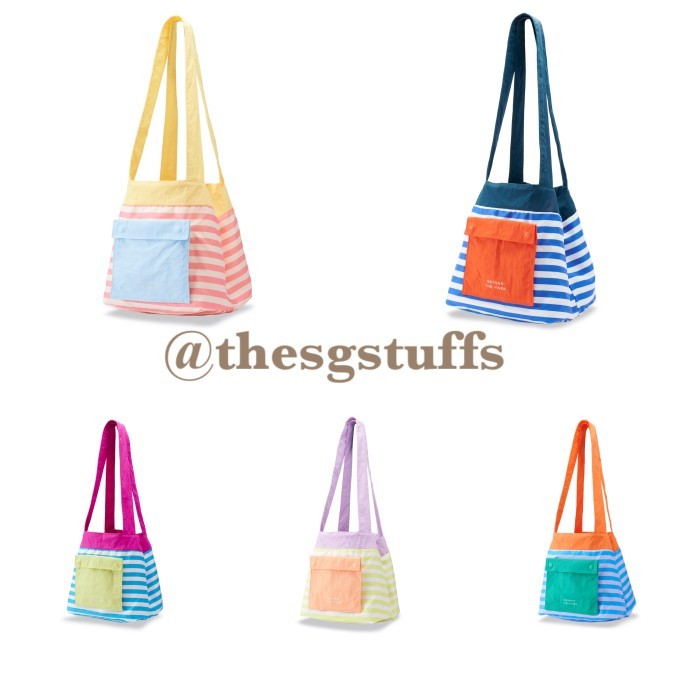 BEYOND THE VINES BTV Striped Mini Reversible Bag/tas tote bag