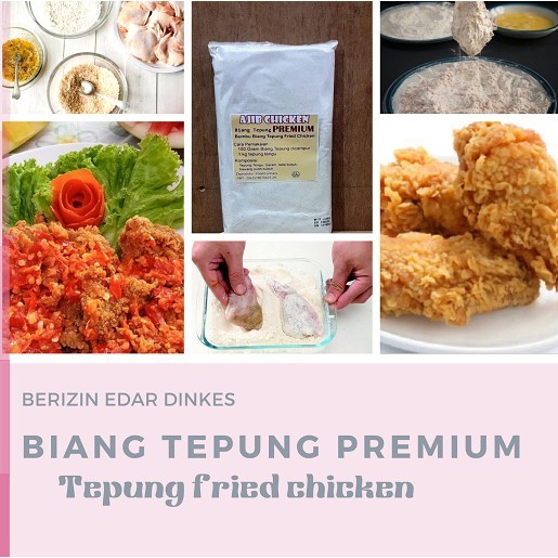 

TERLARIS BIANG TEPUNG PREMIUM KEMASAN 1KG - BUMBU TEPUNG AYAM FRIED CHICKEN MURAH!!! MURAH