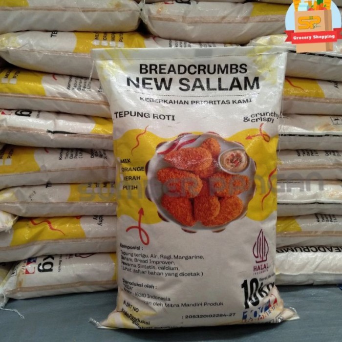 

TERLARIS TEPUNG ROTI MIX 10 KG LAMINASI MERK NEW SALLAM MURAH!!! MURAH
