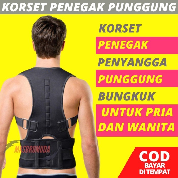 TERLARIS ALAT PELURUS PUNGGUNG AGAR TIDAK BUNGKUK KORSET PENYANGGA PENEGAK PUNGGUNG BUNGKUK POWER