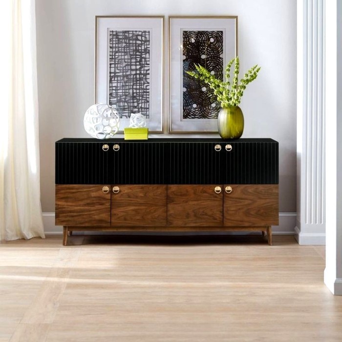 Bufet Pendek Minimalis Bufet Pendek 2 Warna Bufet Pendek 4 Pintu