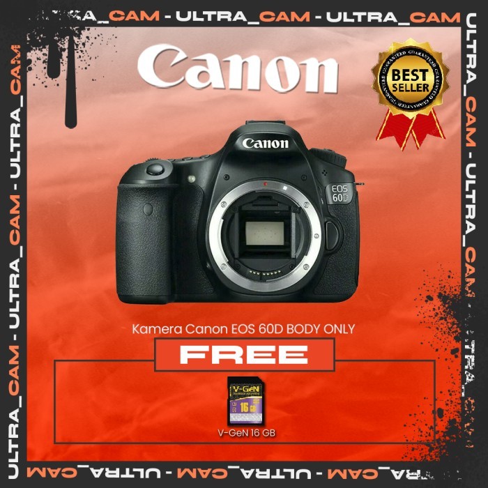 Kamera Canon Eos 60D Body Only