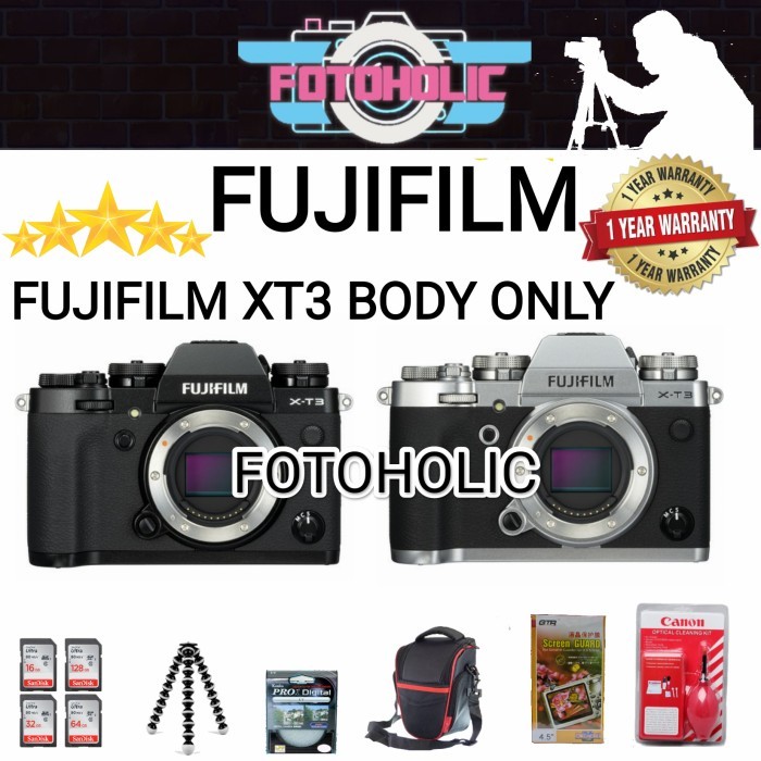 Camera Fujifilm Xt3 Body Only/Fujifilm Xt3 Bo/X-T3