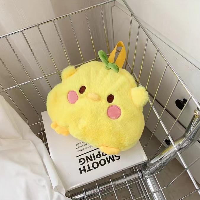 Promo Tas Selempang Ayam Chick Cute Korean Style Backpack Tas Kartun Lucu COD
