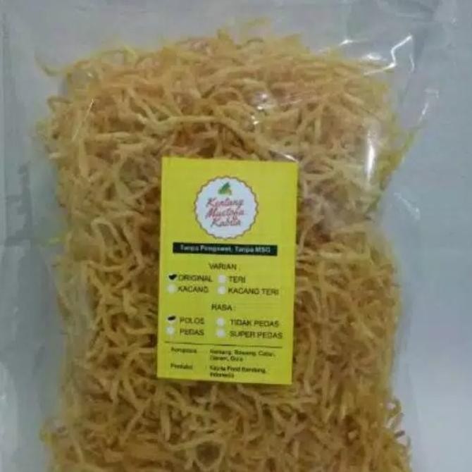 

Kentang Mustofa 250 Gram Tanpa Bumbu/Plain Original