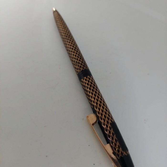 

sheaffer bolpoin motif hitam gold.vintage original Original