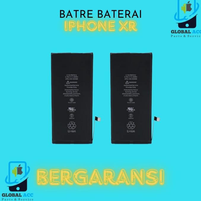Terbaru batre baterai battery iphone xr original 100%