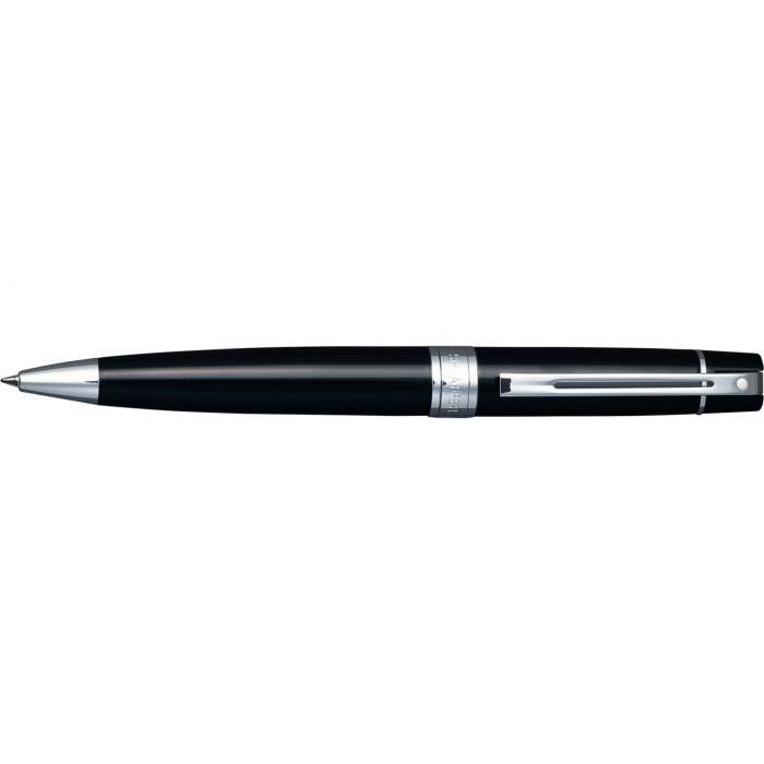 

Sheaffer 300 Glossy Black Ballpoint Pen Original