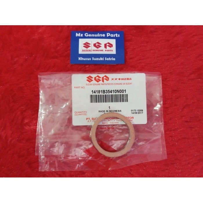 Paking Knalpot-Gasket Suzuki Rc 100 Bravo Crystal Tornado Original Sgp Termurah Langka