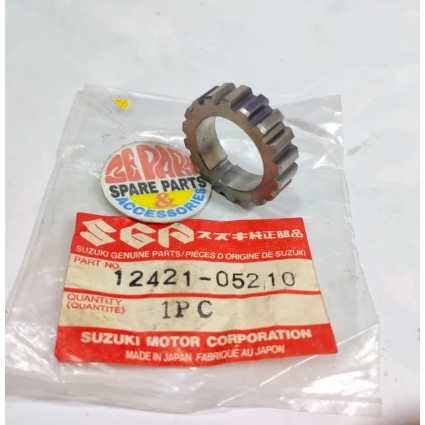 Gigi Rotari A100 18T Ori Sgp 12421-05210 Gear Rotary Suzuki A100 Termurah Langka