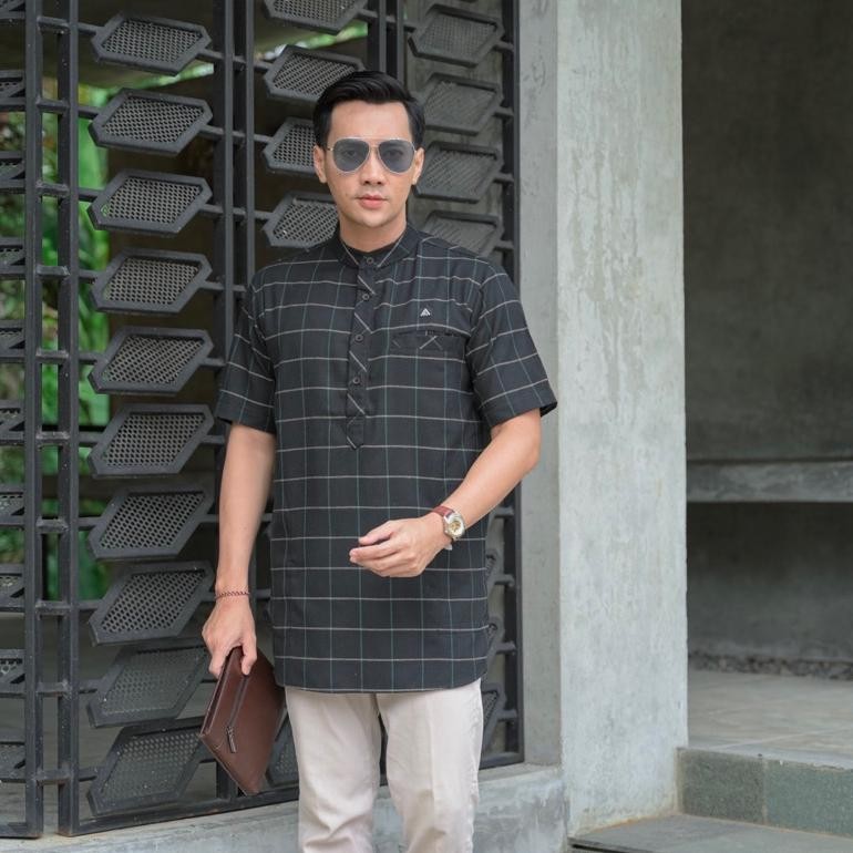 geo Kurta Flanel - Baju Koko Flanel Ahsan