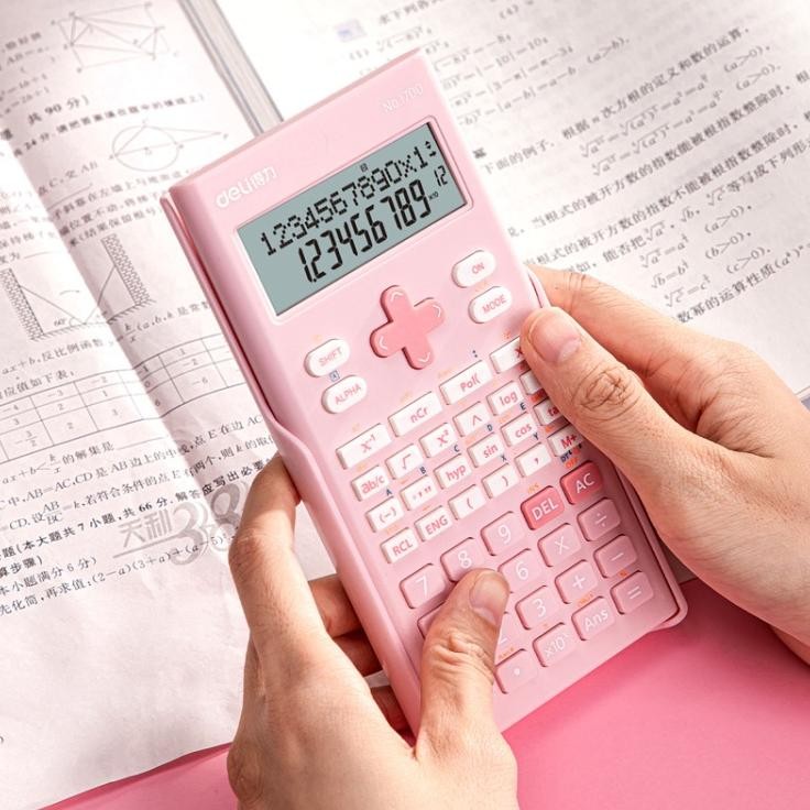 

TERMURAH Deli Calculator Scientific Kalkulator 240 Fungsi Kalkulasi 3 Warna 1700 DELI KINCIZEN PK32