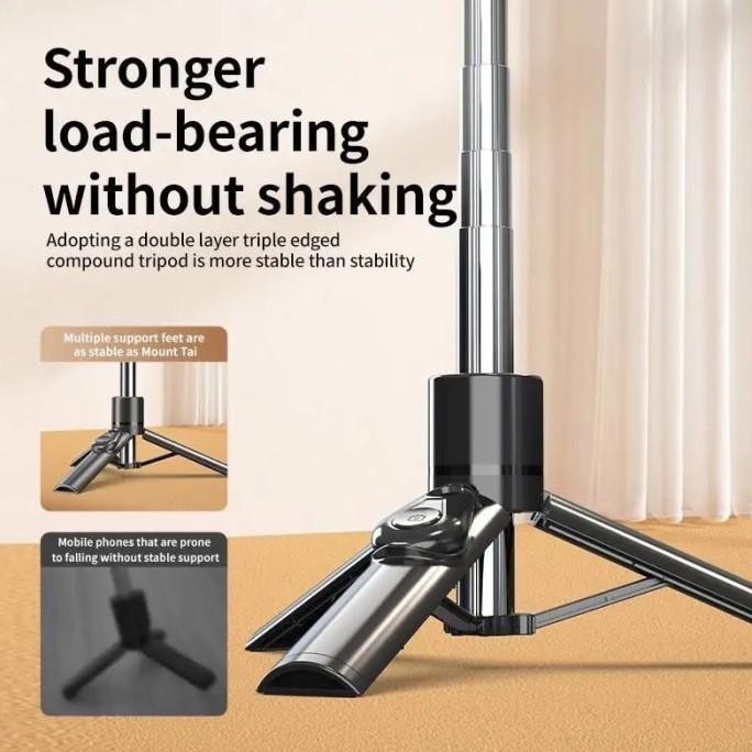 Produk Baru Tongsis Bluetooth A33P Selfie Stick Tripod Super Mini For Smartphone