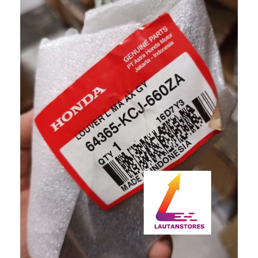 64365-Kcj-660Za Sirip Kupingan Tangki Louver Tiger Revo Kiri Termurah Langka