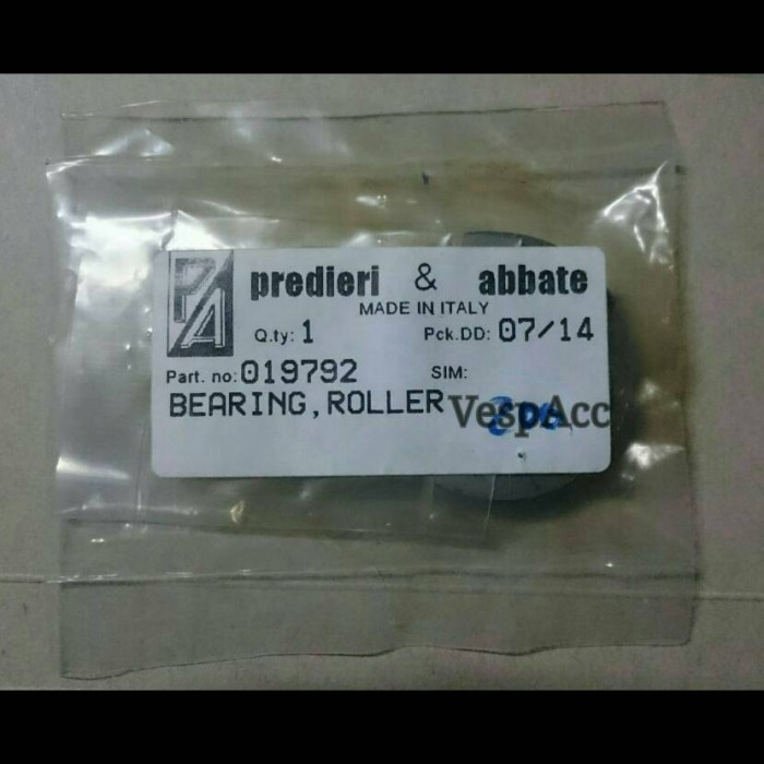 Bearing/Roller/Laher Bambu Bak Gigi Perseneleng Vespa Vba,Vbb Original Termurah Langka