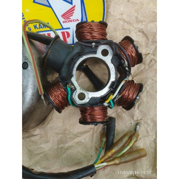 Spul Spull Magnet Honda Gl100 Gl 100 Series Cdi Gl Max Gl Pro Series Cdi Original Ori Termurah Langk