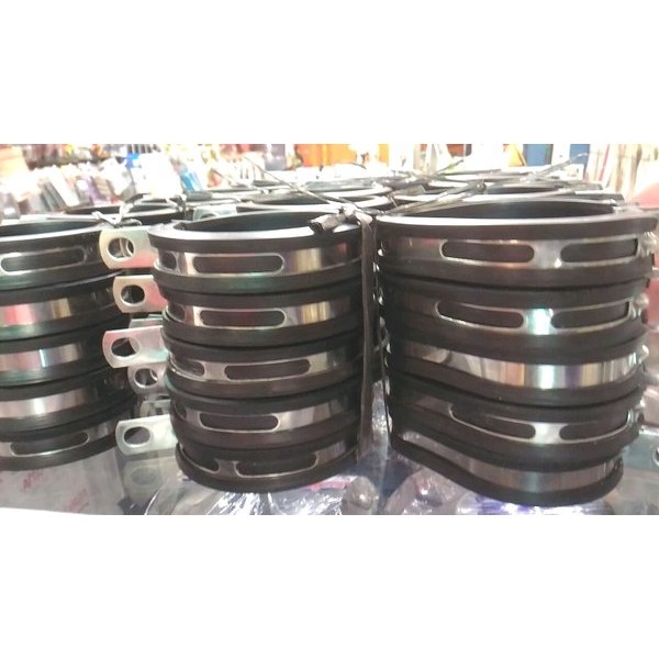 Braket Wrx Gp Oval Bulat Gp6 Gp5 Cld R9 Ahm Yypang Acerbis Breket Bracket Klem Clamp Kleman Silencer