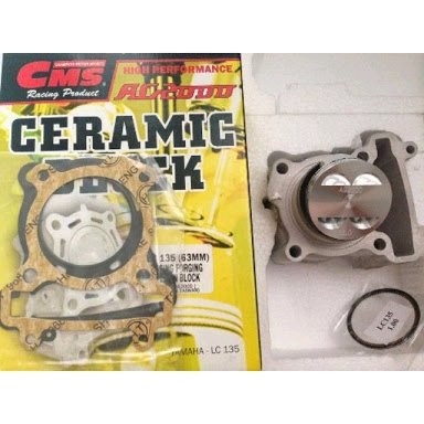 Block Bore Up Cms Jupiter Mx 62Mm 62 Mm Blok Racing Vixion Xabre R15 Nvl Keramik Ceramic Nicasil Dia