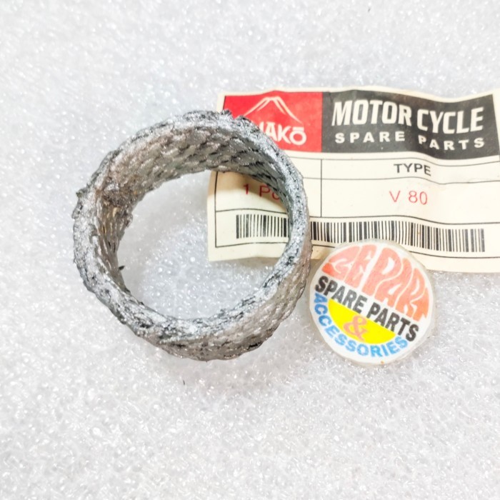 Paking Asbes Knalpot Sambungan Yamaha V80 V80Ss Alfa Termurah Langka