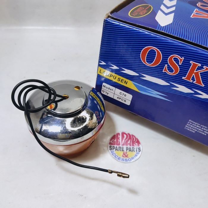 Lampu Sen C70 Mk3 Depan Sein Riighting Honda Bebek Unyil Termurah Langka