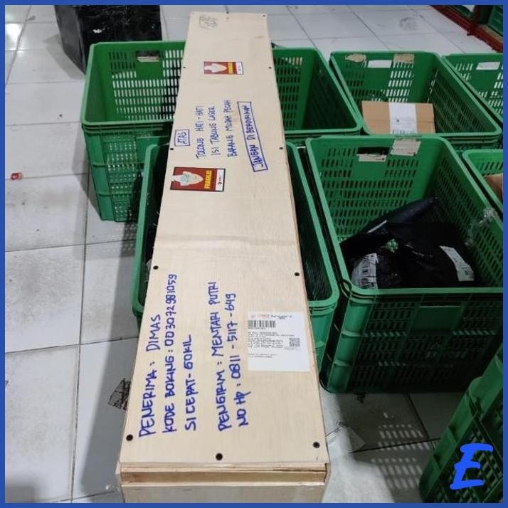 

| MNP | PACKING KAYU BUSA DAN PLASTIK BUBBLE KHUSUS TABUNG LASER