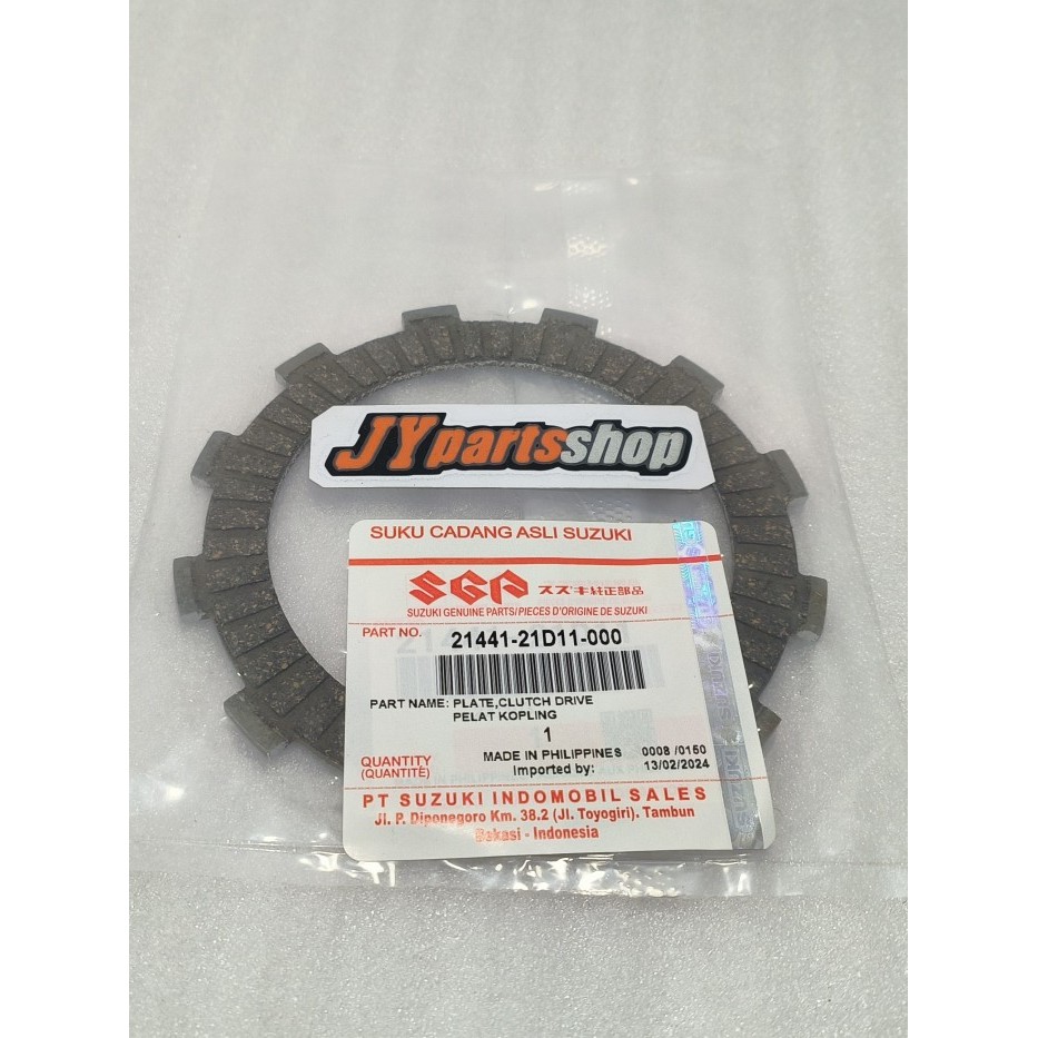 Kampas Kopling Satria 2 Tak 6 Speed Original Sgp 21441-21D11-000 Termurah Langka