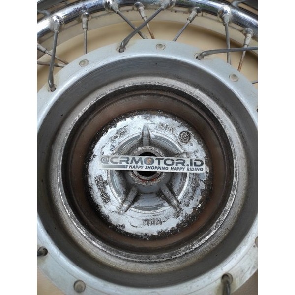 Pelek Velg Jari Jari Belakang Yamaha Mio Old Lama Sporty Smile Ori Copotan Motor Termurah Langka