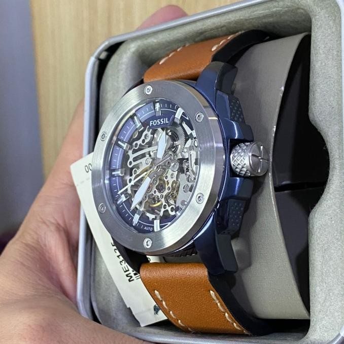 Promo Me3135 Modern Machinee Skeleton Dial Original